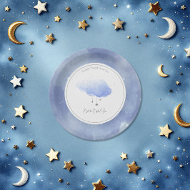 Plato De Papel Twinkle Twinkle Little Star Baby Shower