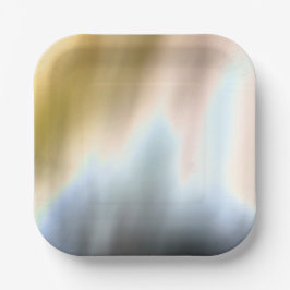 Plato de papel Tye Dye