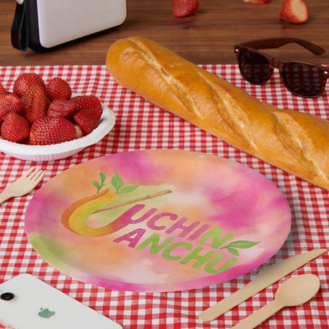 Plato De Papel Uchinanchu (Picnic)