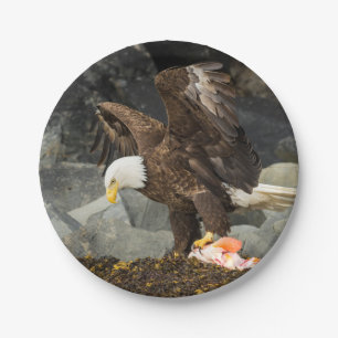 Plato De Papel Último Eagle calvo