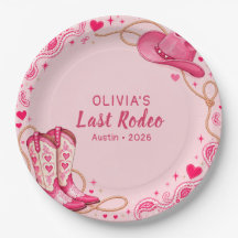 Último Rodeo Rosa Vaquera Occidental Despedida de