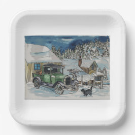 Plato De Papel Un asiento cálido