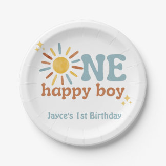 Plato De Papel Un chico feliz, primer viaje alrededor del sol