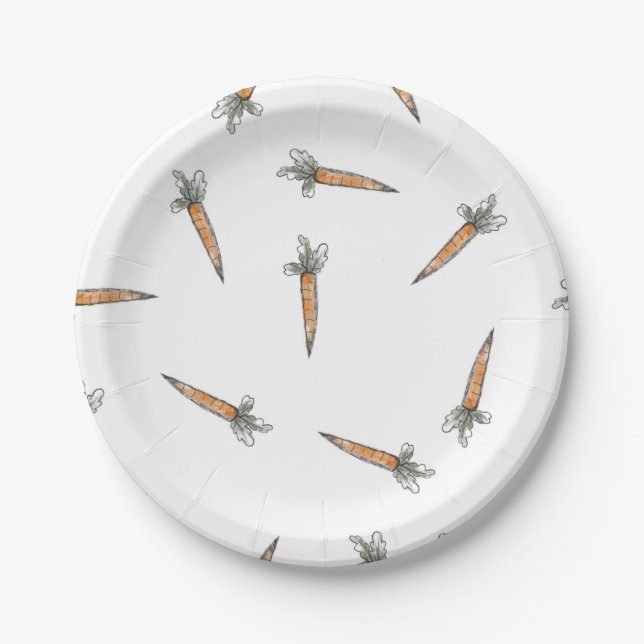 Plato De Papel Un cumpleaños de Bunny Boy (Anverso)