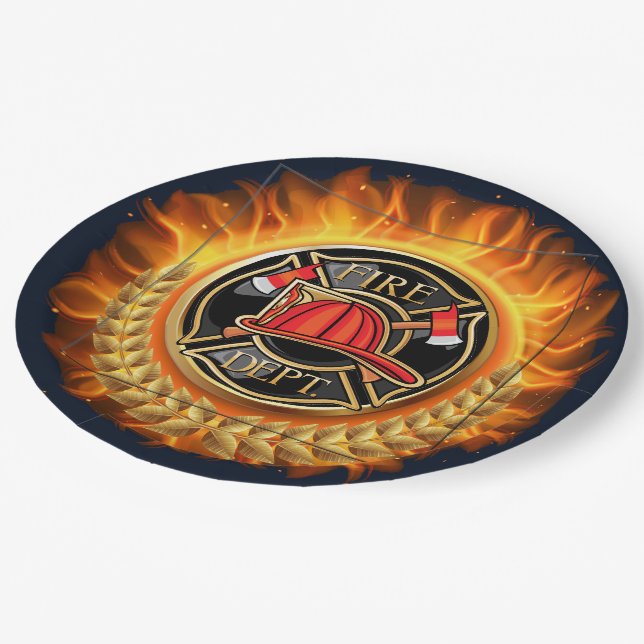 Plato De Papel Un Día Encantador Para Una Boda o Cualquier Ocasió (Angular)