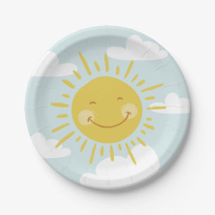 Plato De Papel Un día soleado