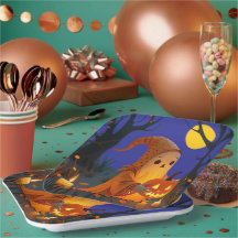 Un Fantasma Cuidadoso Que Lleva Una Linterna De Ca