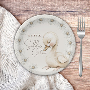 Plato De Papel Un Fiesta Neutral de Baby Shower del Boho