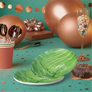 Plato De Papel Un jefe de col