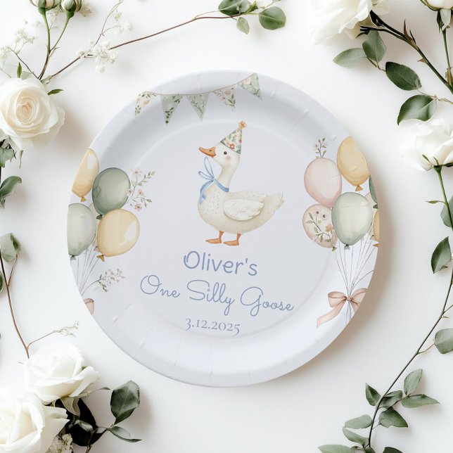 Plato De Papel Un niño groso y tonto primer cumpleaños (Subido por el creador)
