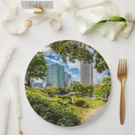 Plato De Papel Un paseo por los jardines de Hama Rikyu, Tokio