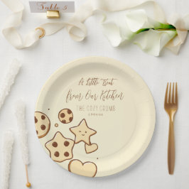 Plato De Papel Un pequeño truco de nuestra cocina (Crema)