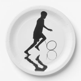 Plato De Papel Un picnic despreocupado.