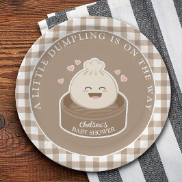 Plato De Papel Un poco de enmascaramiento está en camino a Baby S