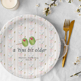 Plato De Papel Un Poco Más Grande | Cumpleaños Temático de Martin