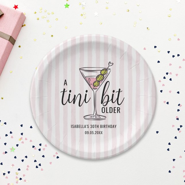 Plato De Papel Un Poco Más Mayor Cumpleaños Temático de Pink Mart (Subido por el creador)