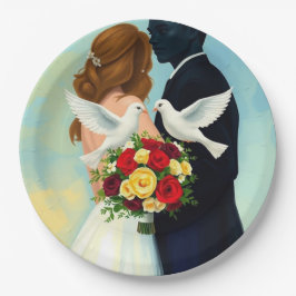 Plato De Papel Un viaje de amor: La liberación de la paloma