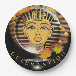 Plato De Papel Una celebración al estilo egipcio