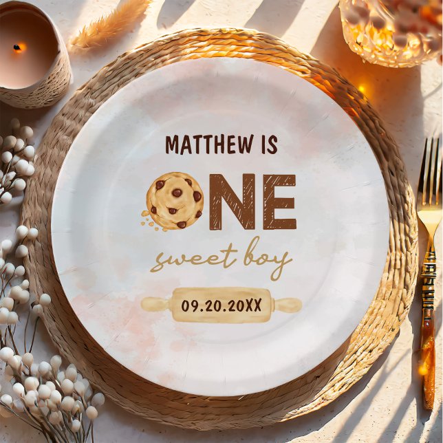 Plato De Papel Una dulce fiesta de cumpleaños de Cookie (Subido por el creador)