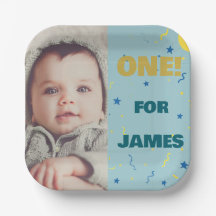 Una feliz plancha de cumpleaños con una foto linda