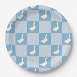 Plato De Papel Una Goose Silly