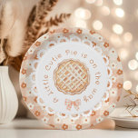 Plato De Papel Una pequeña cuata Pie vintage floral Bow bebé duch<br><div class="desc">Una pequeña cuata Pie vintage floral Bow ducha de bebé Papel Placas de juego disponibles.</div>