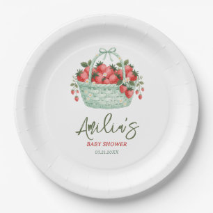 Plato De Papel Una pequeña y dulce fiesta de baby shower