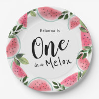 Una sandía en melón de color melón