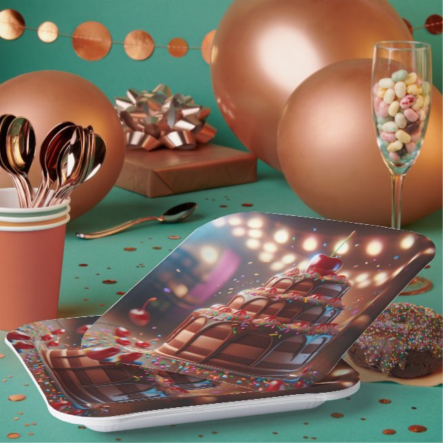 Plato De Papel Una sinfonía de dulzura (Multi)