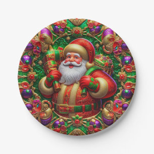 Plato De Papel UNA VINTACIÓN SANTA ~ Cute ~
