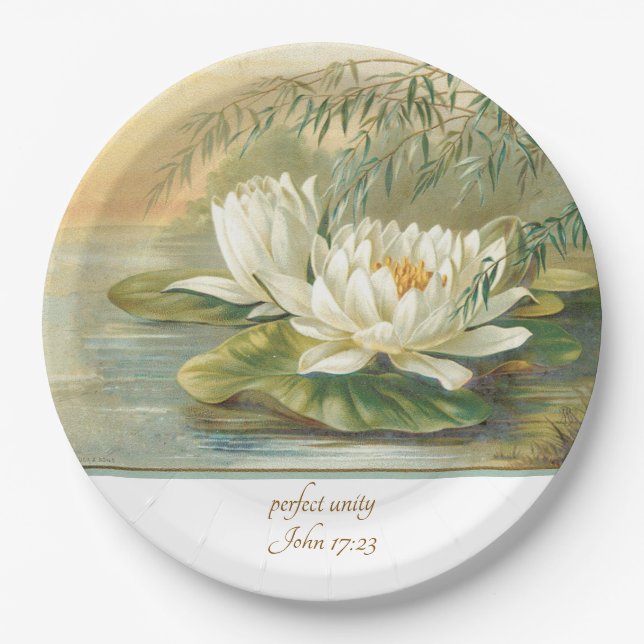 Plato De Papel Unidad perfecta (Anverso)