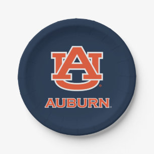 Plato De Papel Universidad Auburn   AU Auburn