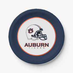 Plato De Papel Universidad Auburn Auburn Football