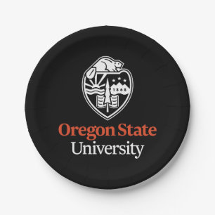 Plato De Papel Universidad Estatal de Oregon