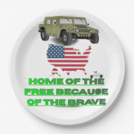 Plato De Papel Unstoppable veterans