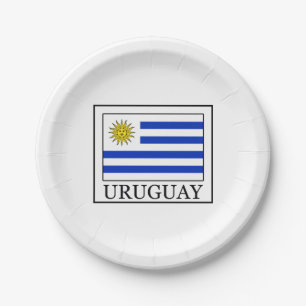 Plato De Papel Uruguay