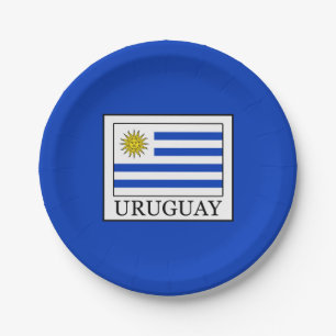Plato De Papel Uruguay