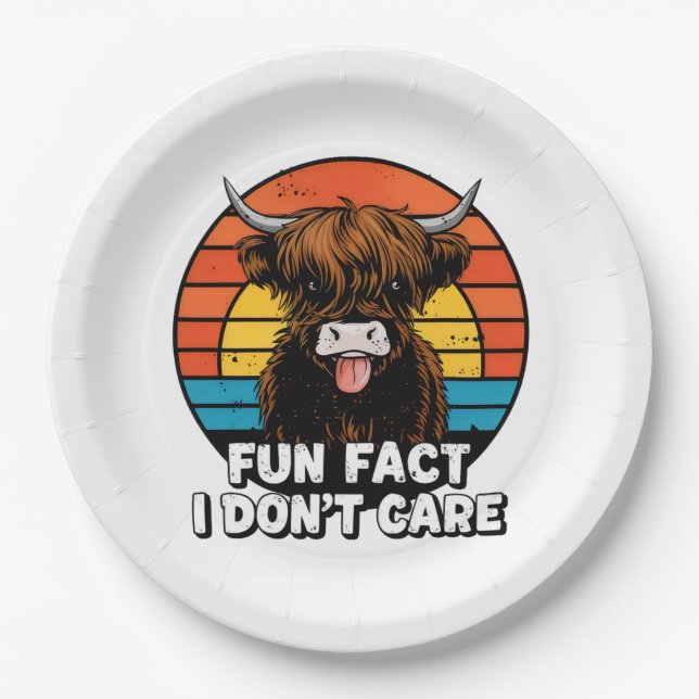 Plato De Papel Vaca. (Anverso)