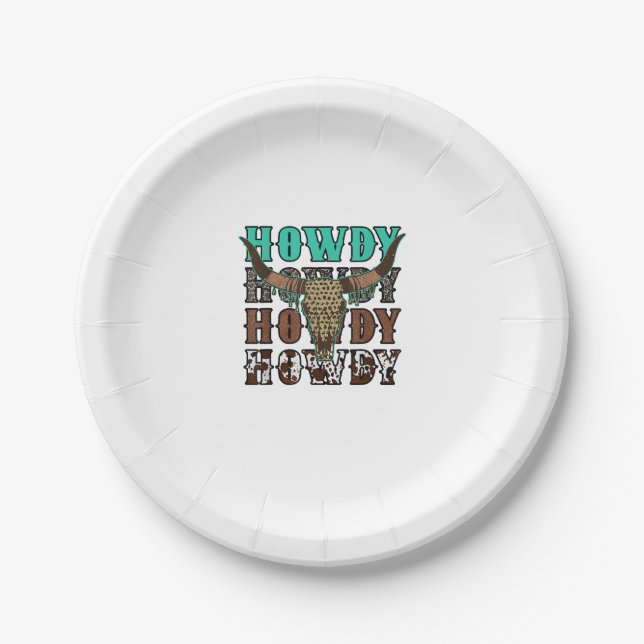 Plato De Papel Vaca (Anverso)