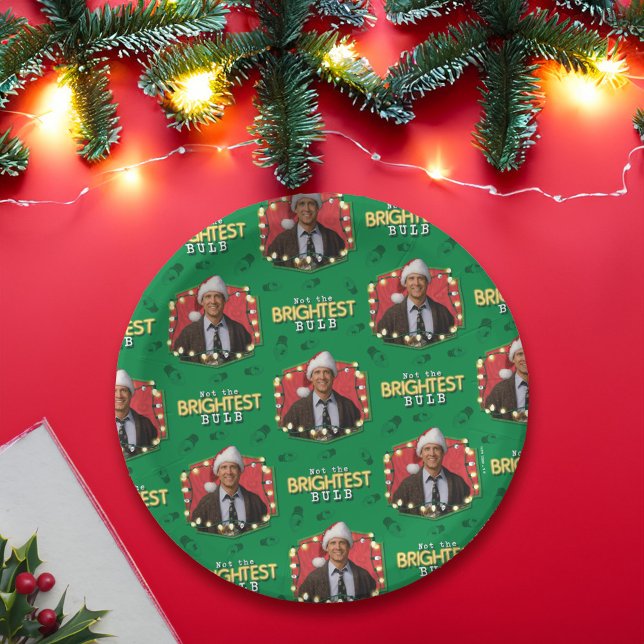 Plato De Papel Vacaciones de navidades | No es el más brillante p (Plate on table)