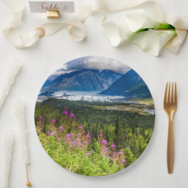Plato De Papel Valle de Matanuska, Alaska del Sur (Boda)