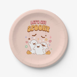 Plato De Papel Vamos a asustarnos