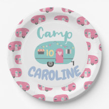 Vamos de Glamping Fiesta de Cumpleaños para Chicas