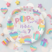 ¡Vamos! Pastel pop it cumpleaños kid