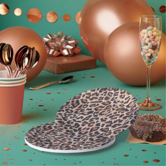 Plato De Papel ¡Vamos Wild! ¡Placas de papel fiesta de la jungla! (Multi)