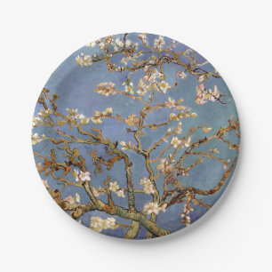 Plato De Papel Van Gogh Almond Blossom