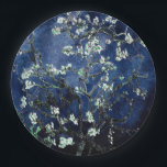 Plato De Papel Van Gogh Almond Blossoms Midnight Blue<br><div class="desc">Flores de almendras de Vincent Van Gogh alteración del color copyright 2Sweet4wordsDiseños/ PureVintage Love Almond Blossoms de Vincent Van Gogh Steel Blue alteración de los derechos de autor 2Sweet4wordsDiseños/ PureVintage Love Experimente la belleza encantadora de las flores de almendras de Vincent Van Gogh en una variedad de productos para su...</div>
