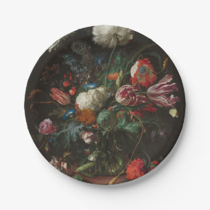 Plato De Papel Vase de flores - Jan Davidsz. de Heem