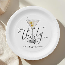Vaso de Martini Moderno “Talk Thirty to Me” 30º