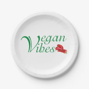 Plato De Papel Vegan vibes